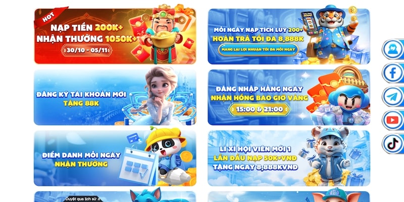 4 mục đích 88CLB tổ chức khuyến mãi